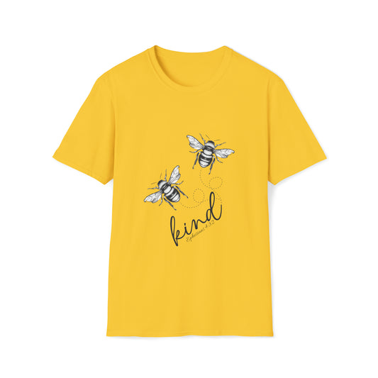 Bee Kind • Unisex Softstyle T-Shirt • Free Shipping