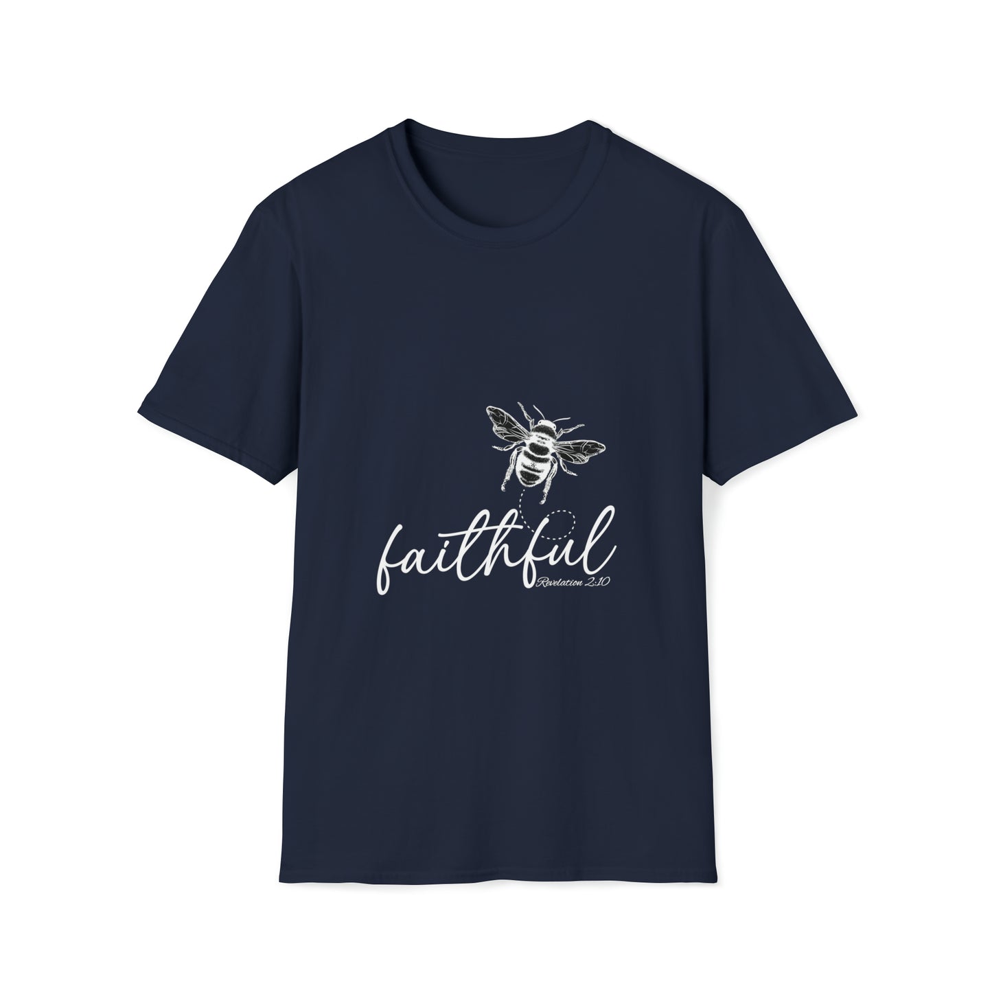 Bee Faithful • Unisex Softstyle T-Shirt • Free Shipping