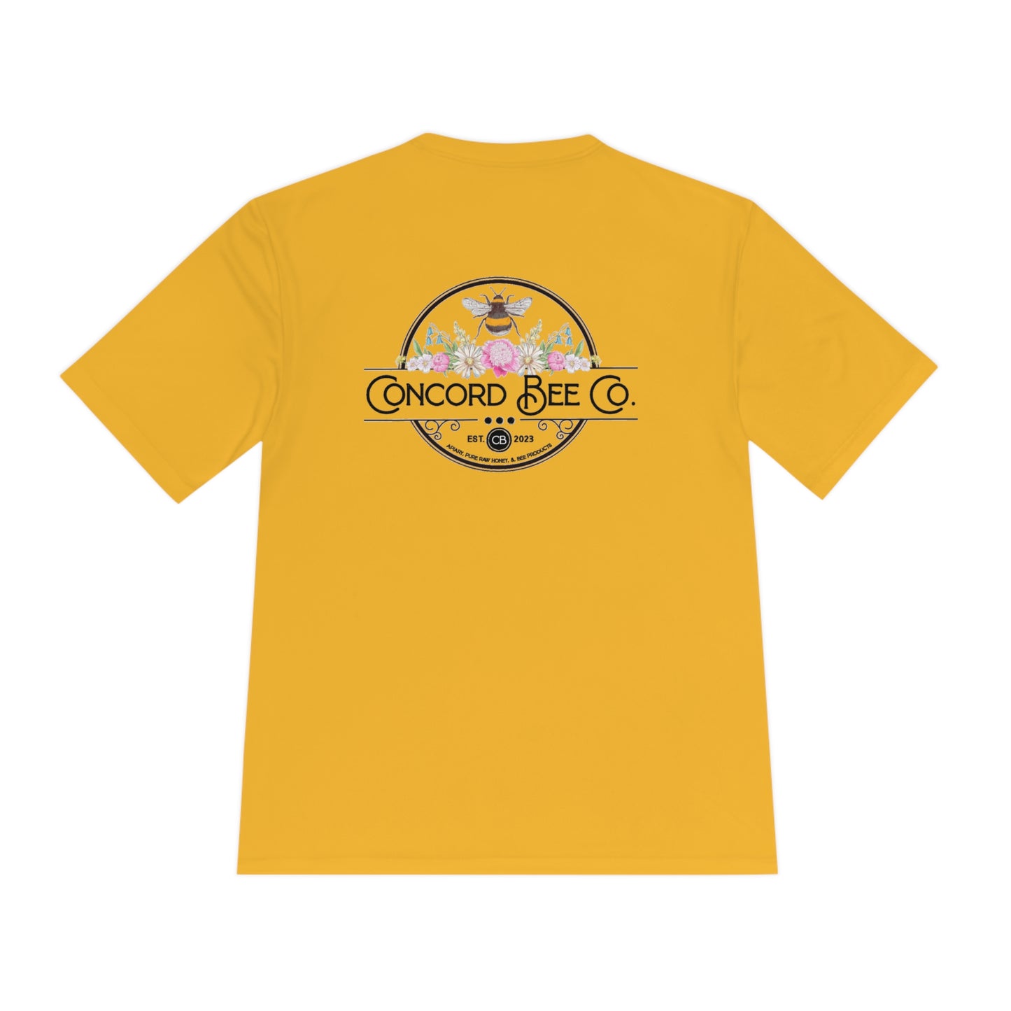 Concord Bee Co. • Save The Bees Signature Shirt • Moisture-Wicking Tee