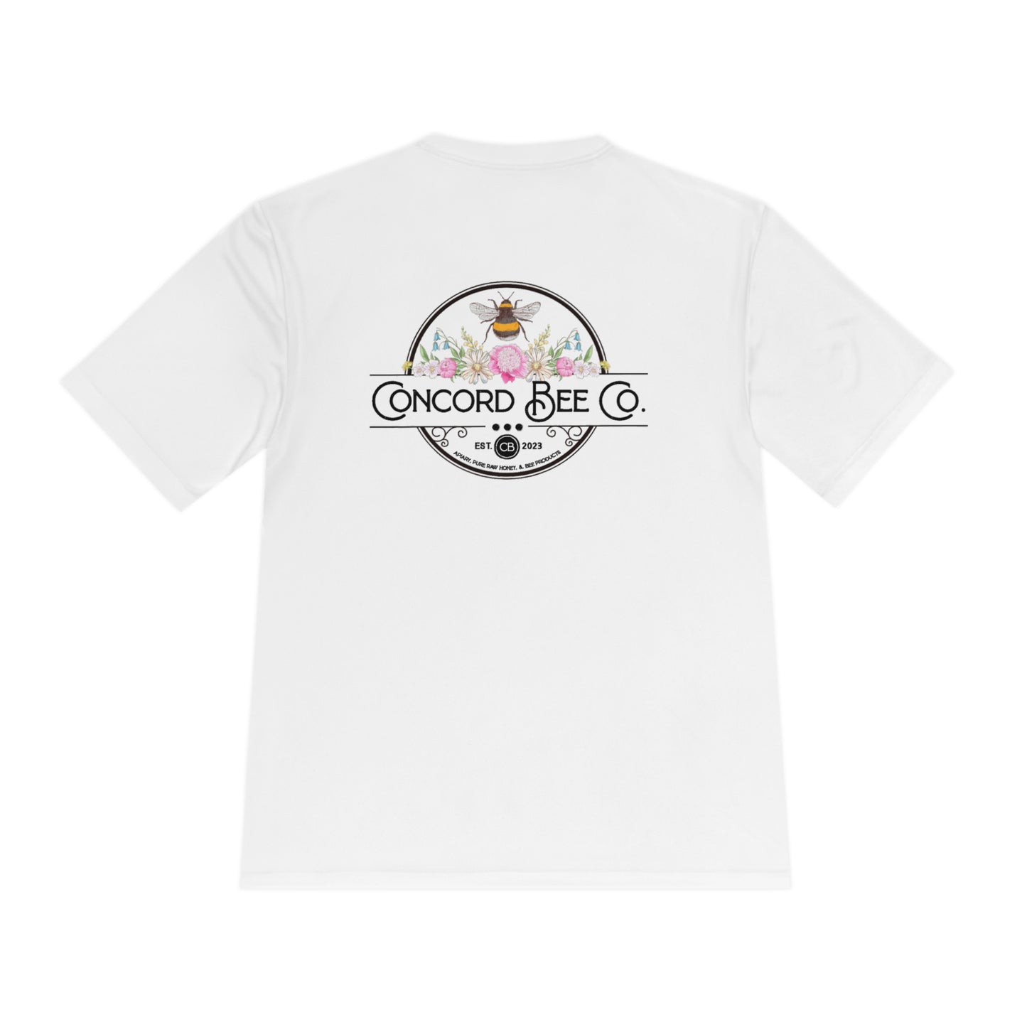 Concord Bee Co. • Save The Bees Signature Shirt • Moisture-Wicking Tee