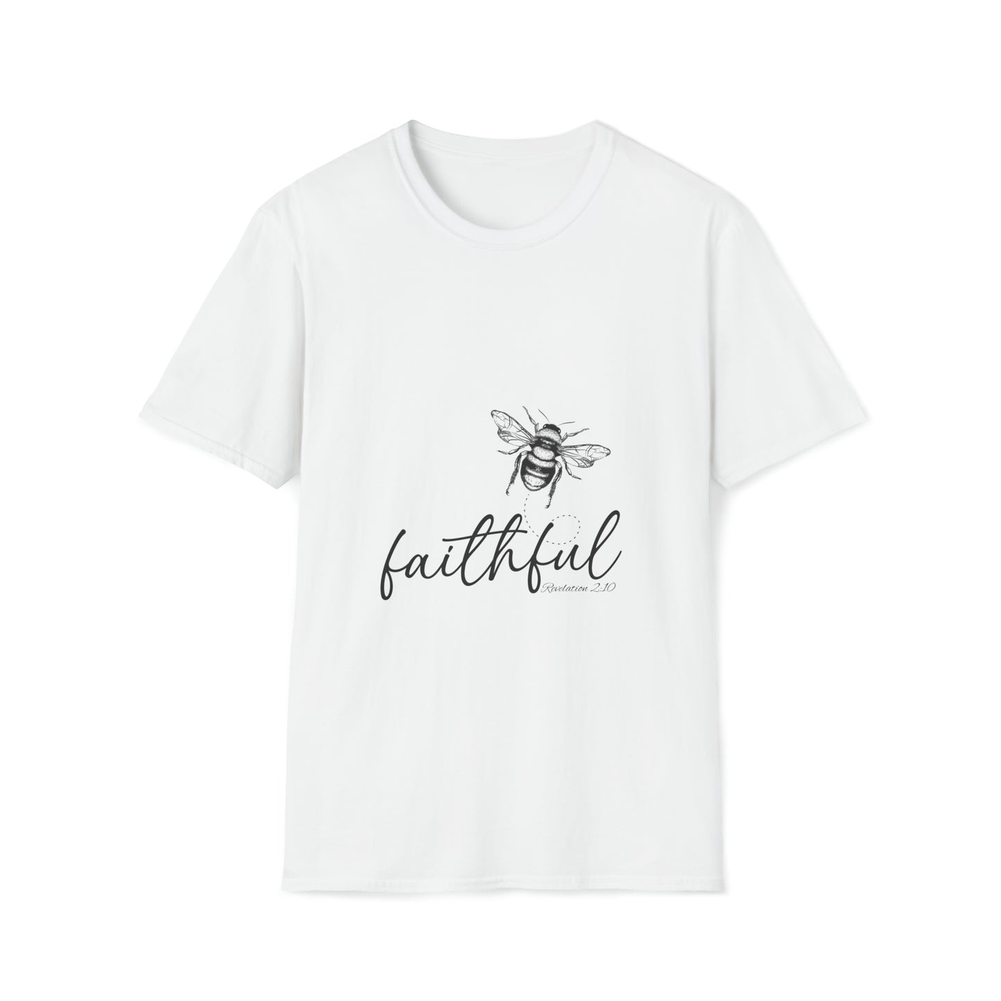 Bee Faithful • Unisex Softstyle T-Shirt • Free Shipping